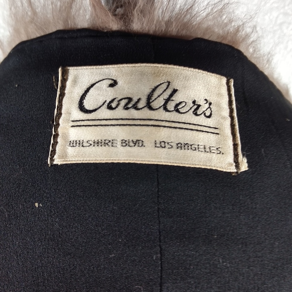 Vintage Coulter's Crystal Fox Fur Stole - Picture 2 of 5
